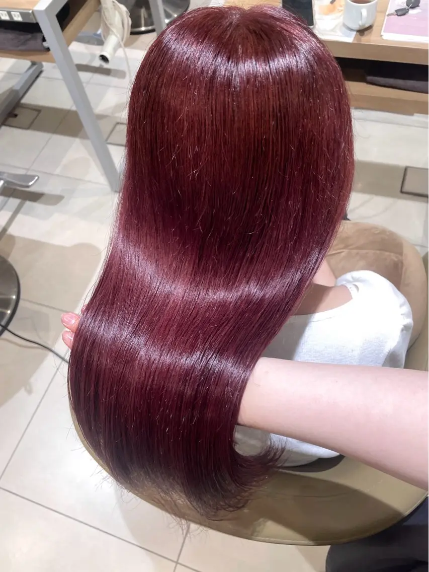 ロング カラー ヘアカラー 🌷柔らかカラー🍑 Miyu🪽のヘアスタイル