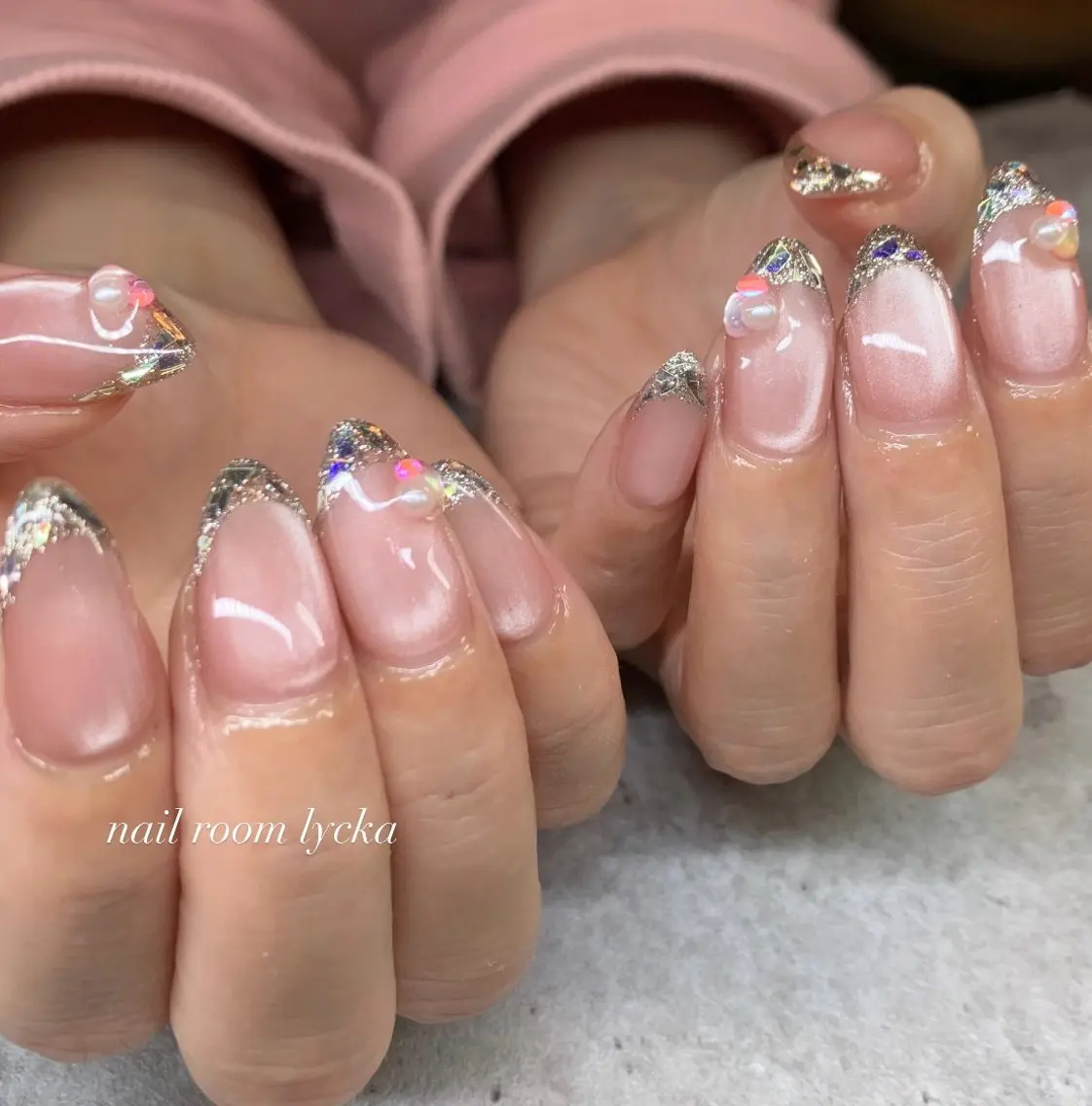 ネイル ネイルルームリッカ 𝐦𝐚𝐲𝐮のネイルデザイン