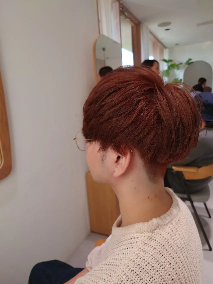 ショート ナカヤマ ヒロトのヘアスタイル