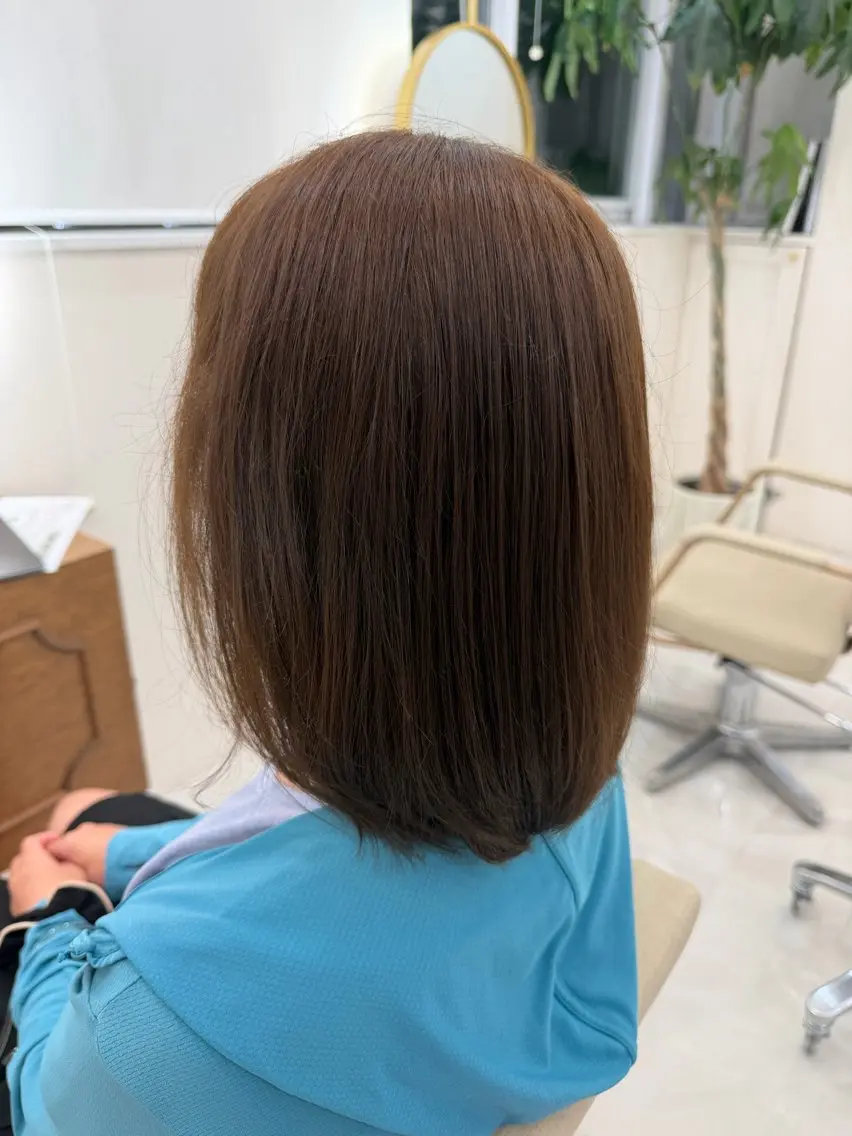 カラー ヘアカラー 艶透明感カラー neo⭐︎のヘアスタイル
