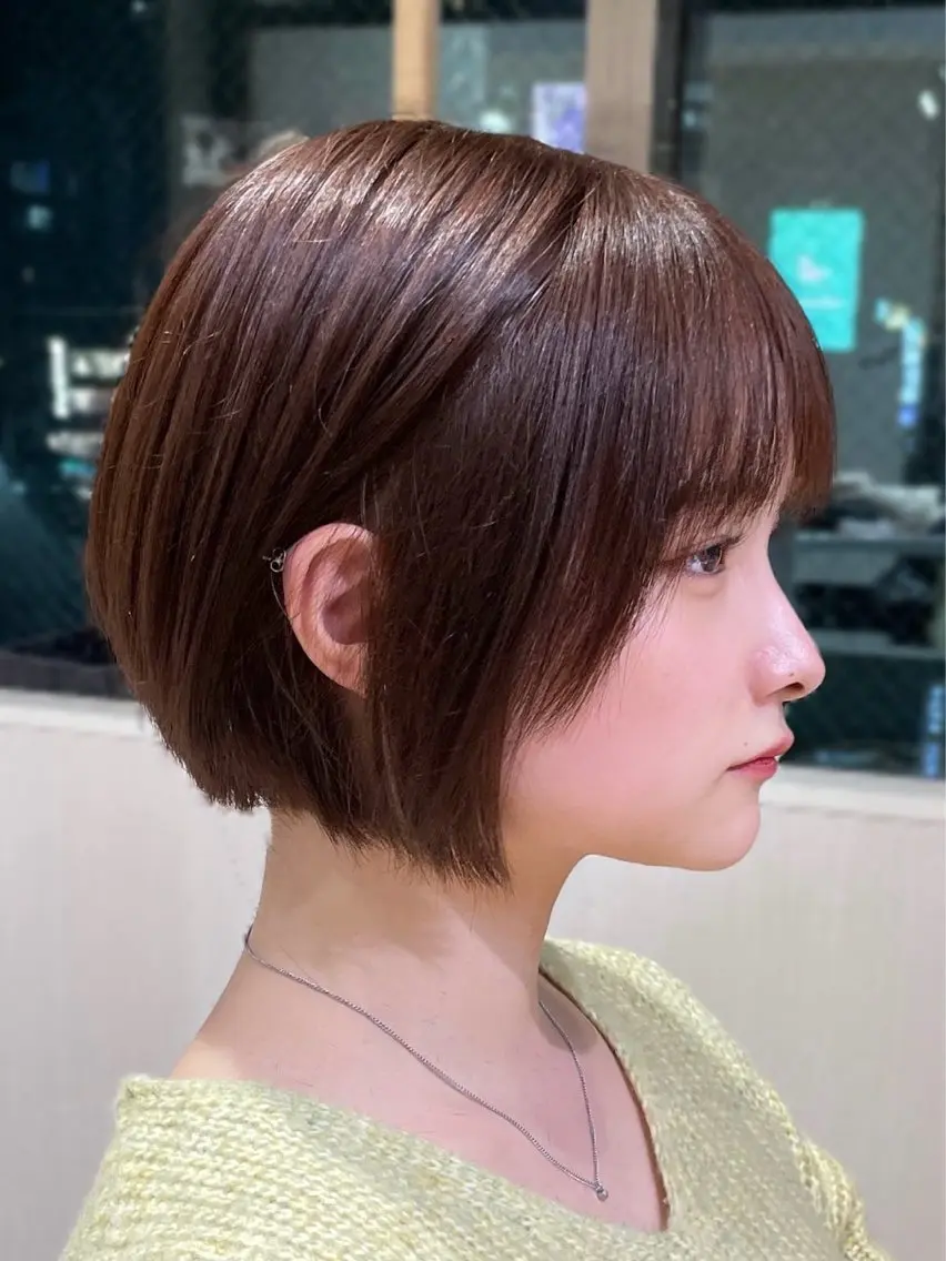 ショート レイヤーカット✂️/ 新宿/Amiのヘアスタイル