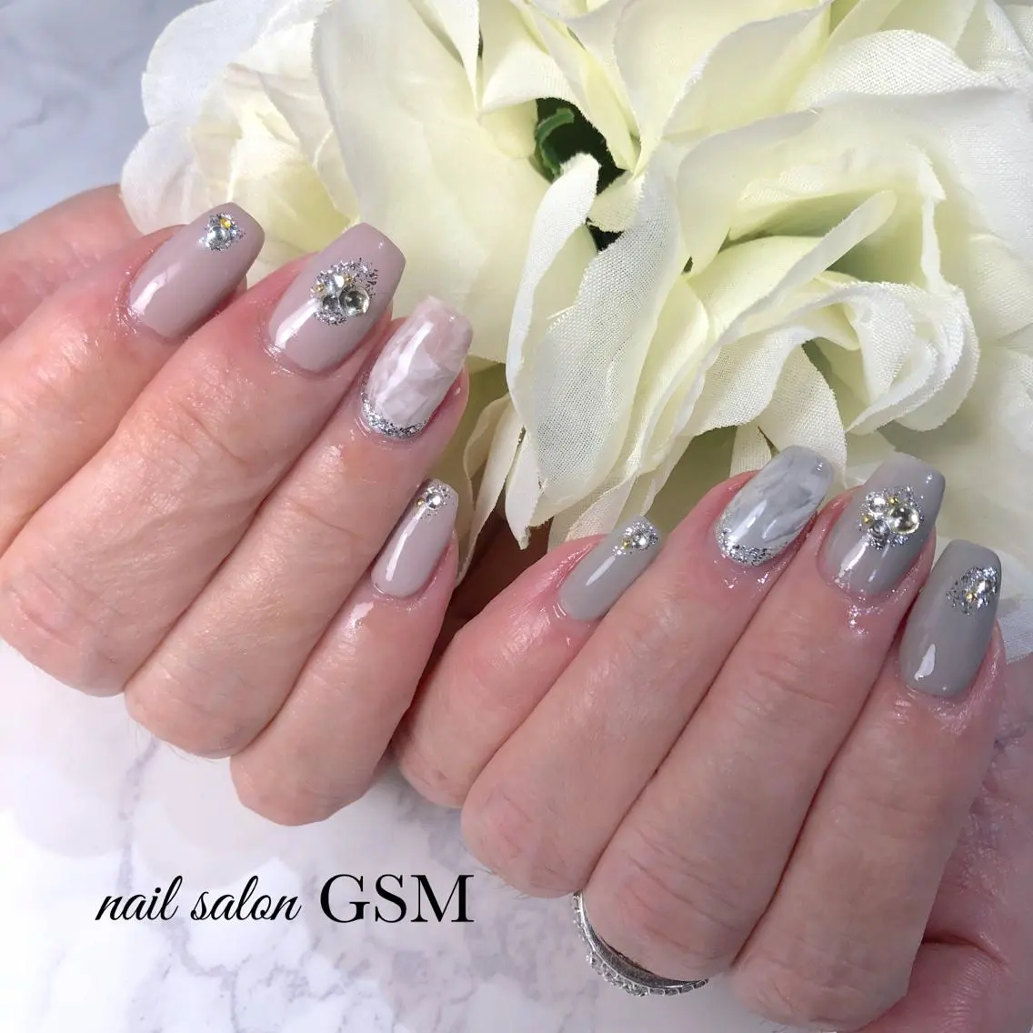 ネイル ハンドネイル nail salon GSMのネイルデザイン