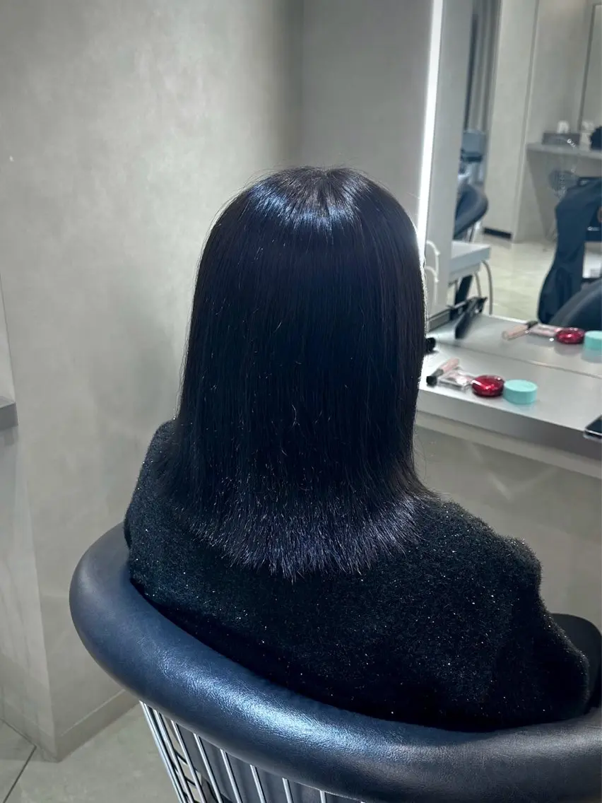 ミディアム カラー カット ヘアカラー カナ🌀銀座/ レイヤー/透明感のヘアスタイル