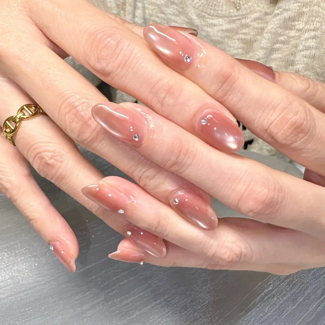 ミディアム ハンドネイル Rr Nailのネイルデザイン