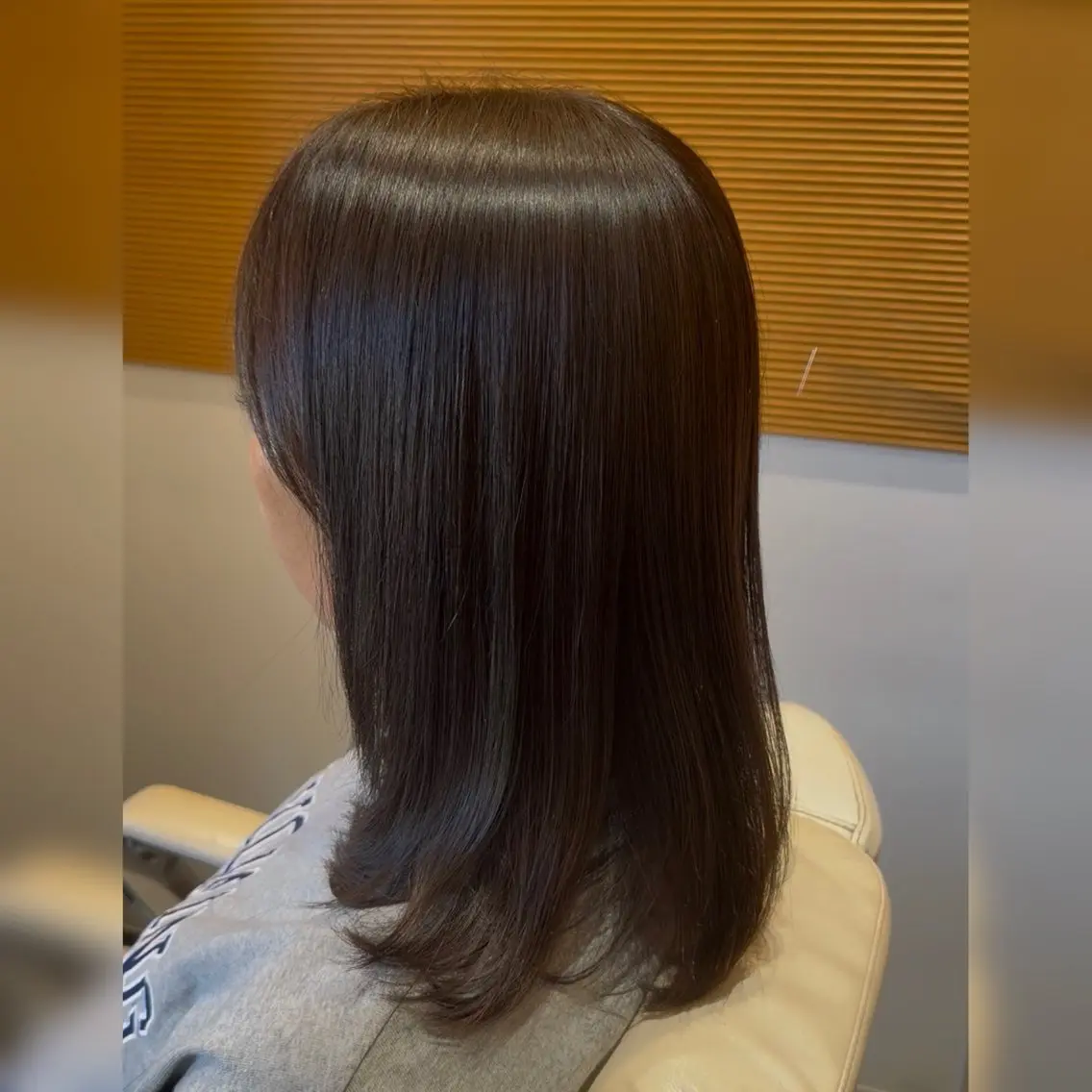 ミディアム 髪質改善 縮毛矯正 トリートメント カット ヘアカラー トリートメント 美髪縮毛矯正 ✨be:up✨のヘアスタイル