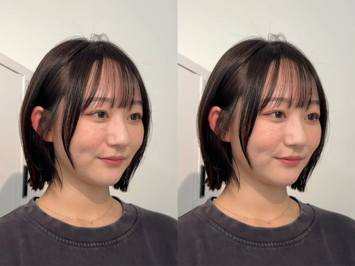 ショート ショート/ボブ レイヤー/チヨノのヘアスタイル