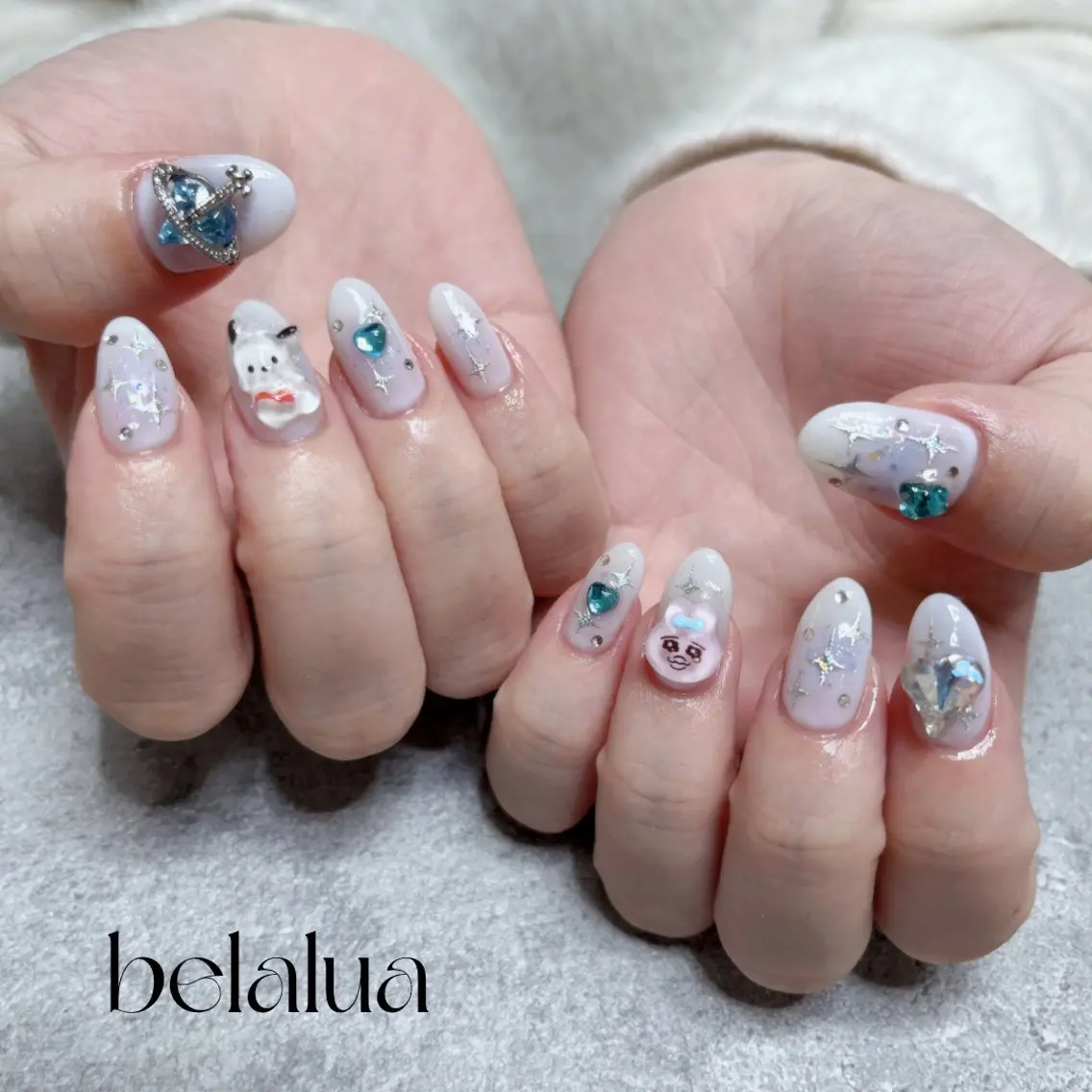 ネイル ハンドネイル belalua nail&eyeのネイルデザイン