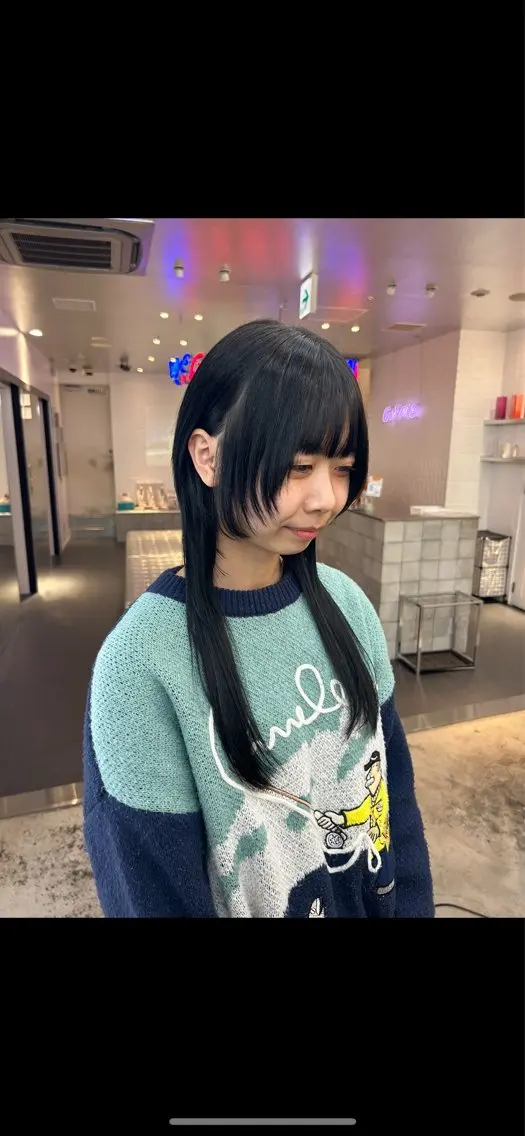 【🎗️Aランク🎗️】艶カラー✖️人毛100%エクステ60本の写真