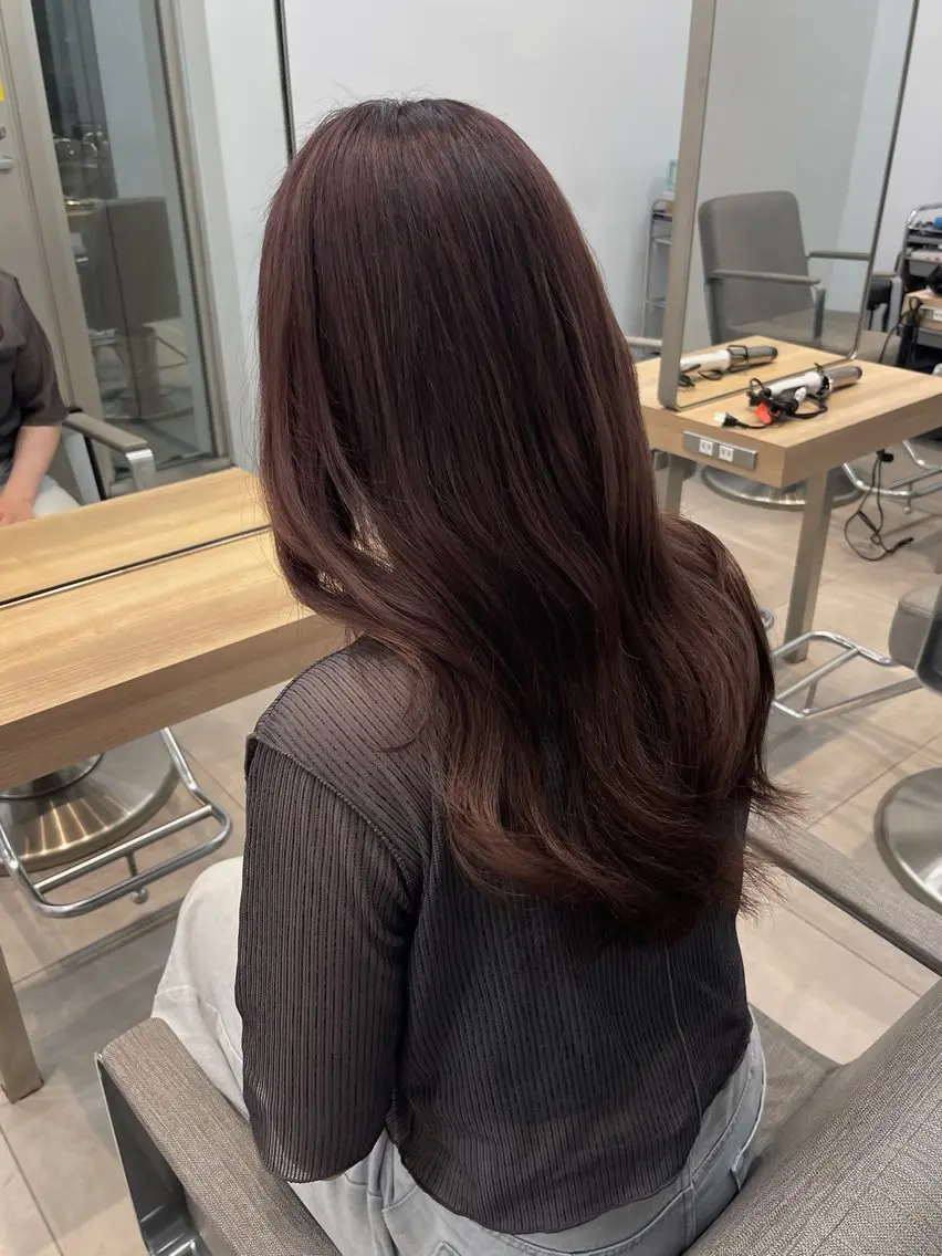 カラー ブラウンカラー ピンクカラー 透明感カラー🩰 yukiのヘアスタイル