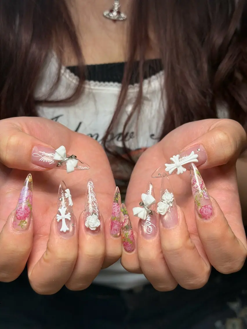 ネイル 韓国ネイル マグネットネイル シンプルネイル 夏ネイル ハンドネイル CoMo Nailのネイルデザイン