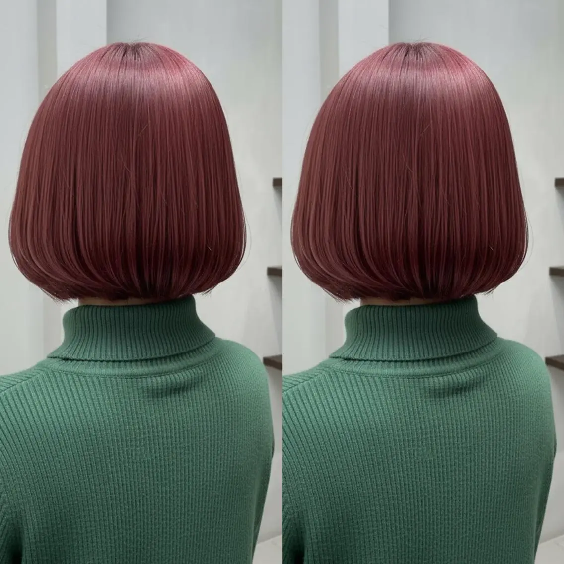 【うる艶赤み❤️】カット➕カラー➕しっとりさらさらトリートメント🍒の写真