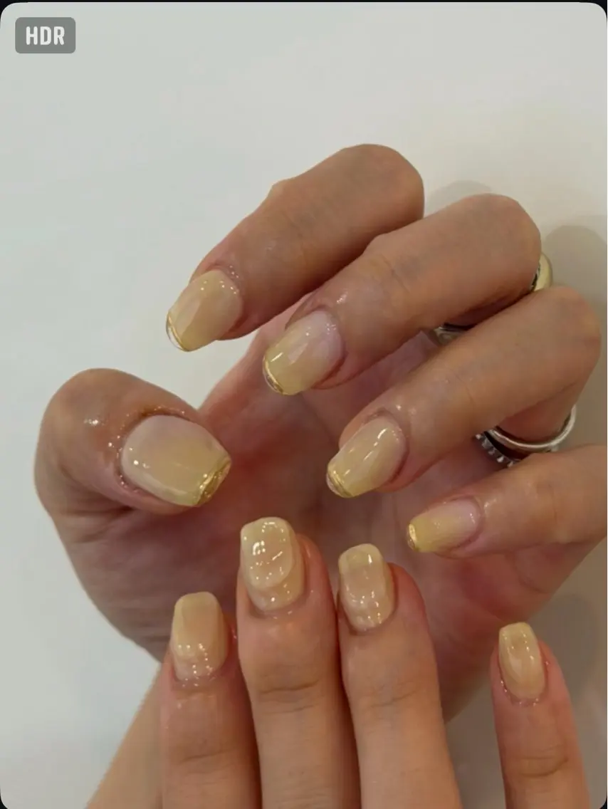 ネイル ハンドネイル mer-fudge- shioriのネイルデザイン