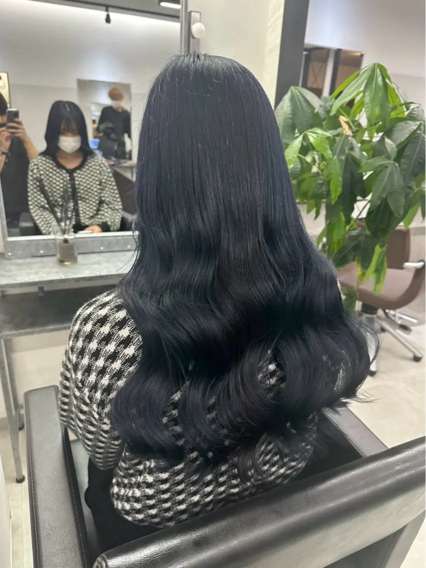 ロング カラー Maia🦋 博多 透明感カラーのヘアスタイル