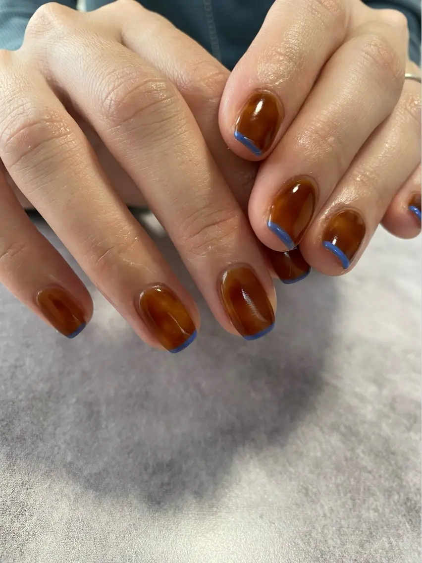ネイル べっ甲ネイル フレンチネイル to nailのその他イメージ