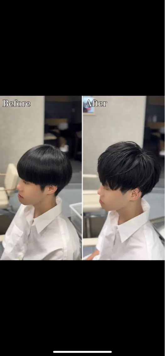 ショート パーマ メンズ センターパート メンズ韓国風 マッシュ 韓国風ヘア 縮毛矯正 カット 縮毛矯正 トリートメント 🔮メンズ縮毛矯正 メンズパーマ💎竹永のヘアスタイル