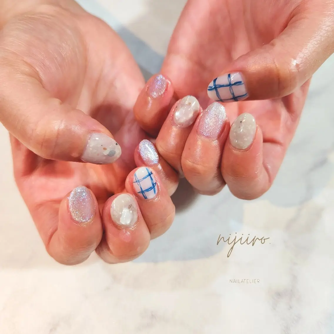 ネイル ハンドネイル nijiiro🌈 サトウのネイルデザイン
