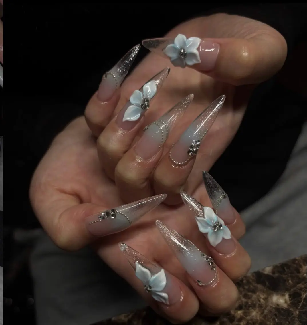 ネイル アートネイル 韓国ネイル 持ち込み ワンホンネイル ハンドネイル Lenie Nail Salonのネイルデザイン