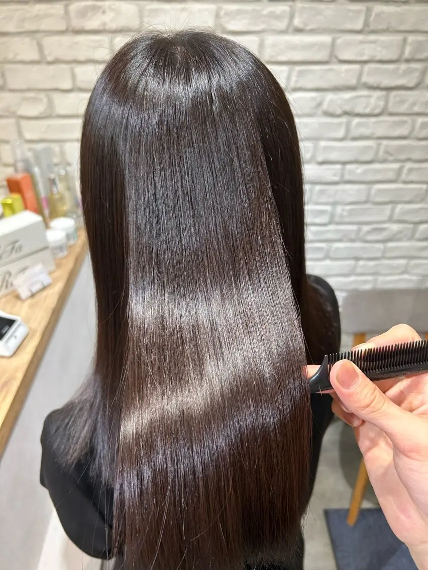 セミロング ヘアカラー トリートメント ︎☀️はるき︎︎☁️ ショートモデル募集のヘアスタイル