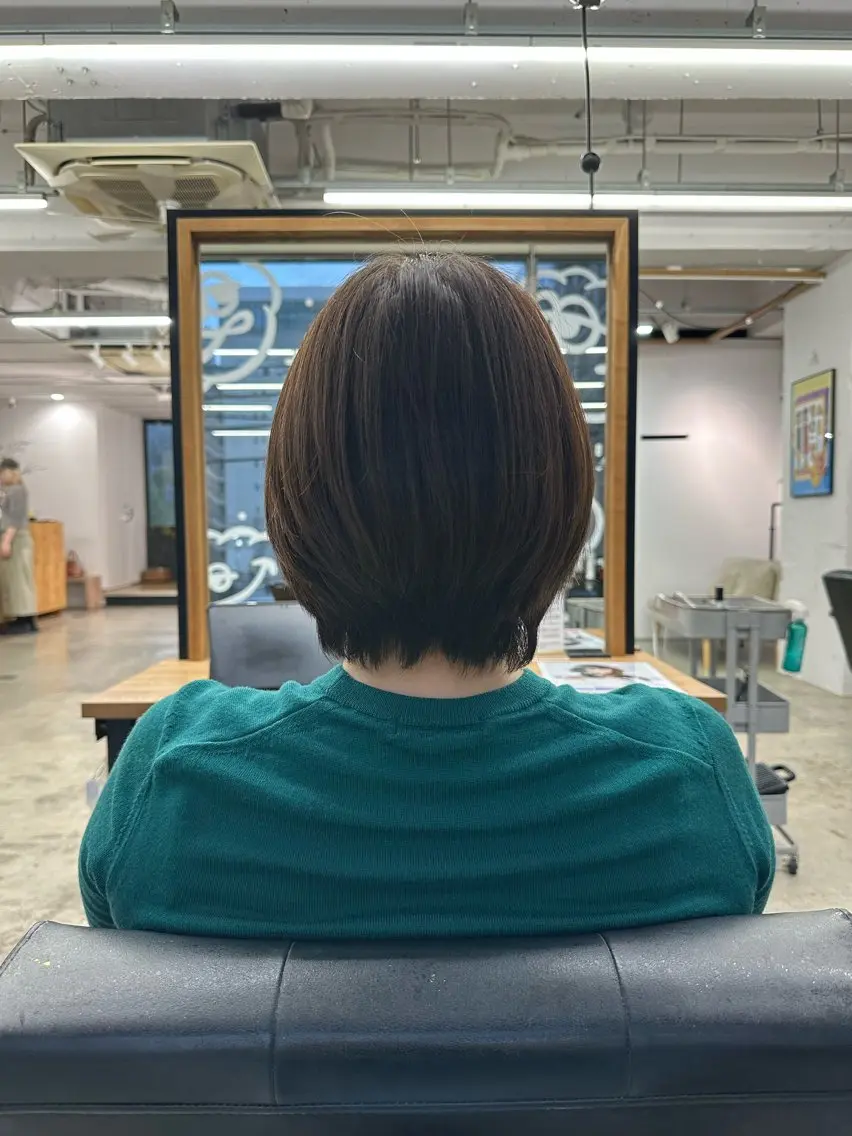 ショート ショートボブ ボブ ショートヘア 増田 百花のヘアスタイル