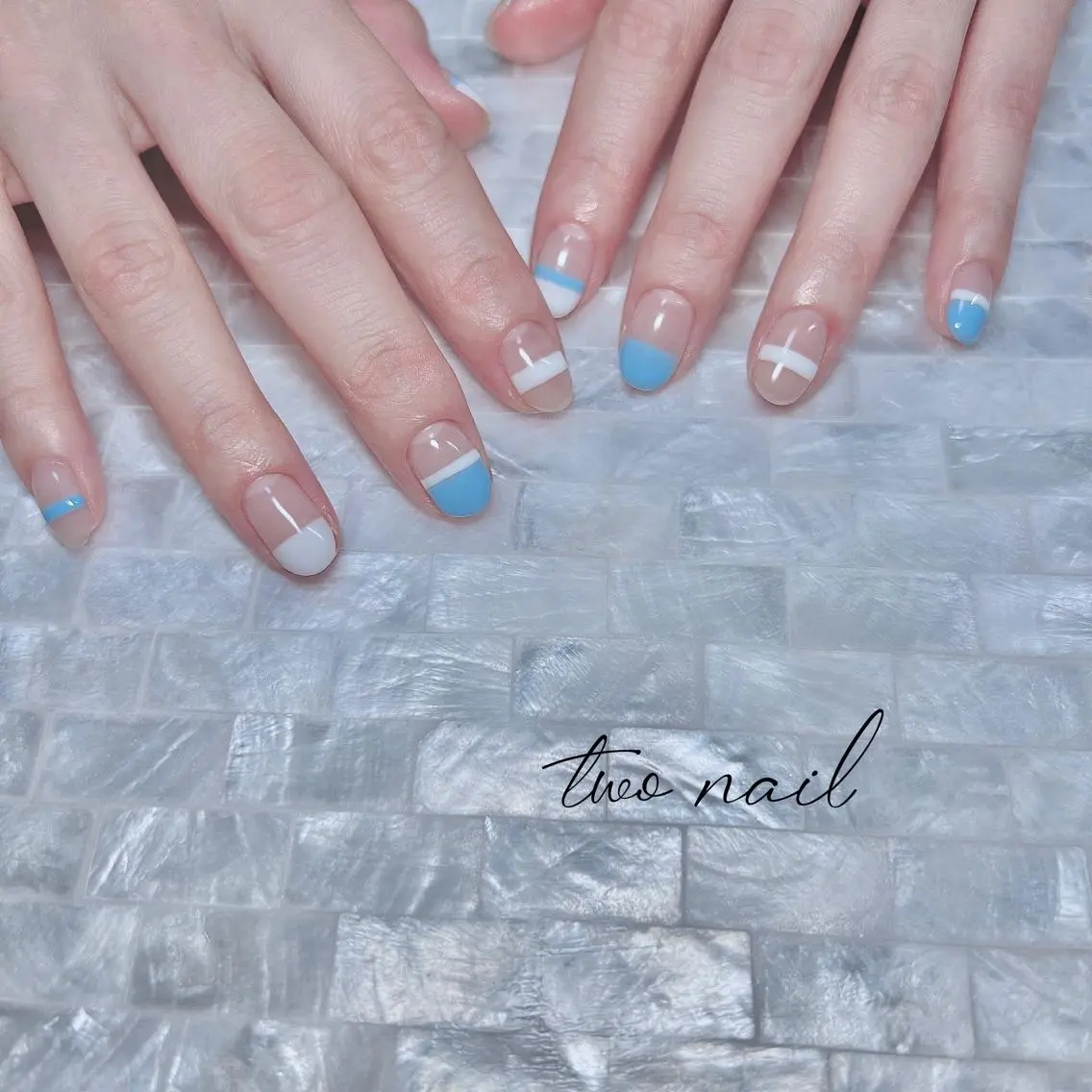 ネイル アートネイル フットネイル ハート ニュアンスネイル オフィスネイル ハンドネイル two nailのネイルデザイン