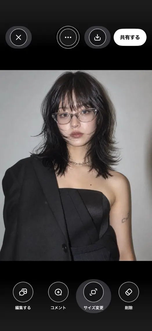 セミロング パーマ カット パーマ REMIパーマ・ ボブレイヤー・メンズのヘアスタイル