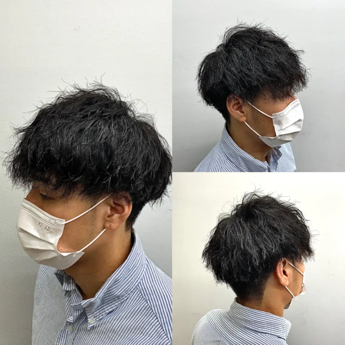 メンズ カルマパーマ メンズパーマ メンズ特化美容師/ 新井　洸太のヘアスタイル