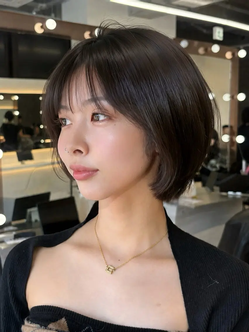 ショート toco.⋆𝜗𝜚 / レイヤーボブ໒꒱のヘアスタイル