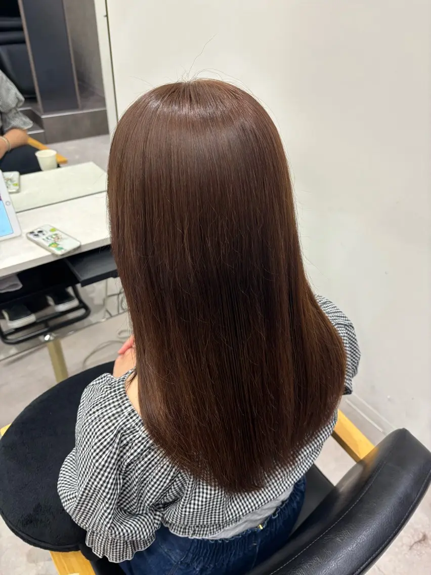 ロング カラー カット ヘアカラー 田中澪🩵ྀི /HUG横浜のヘアスタイル