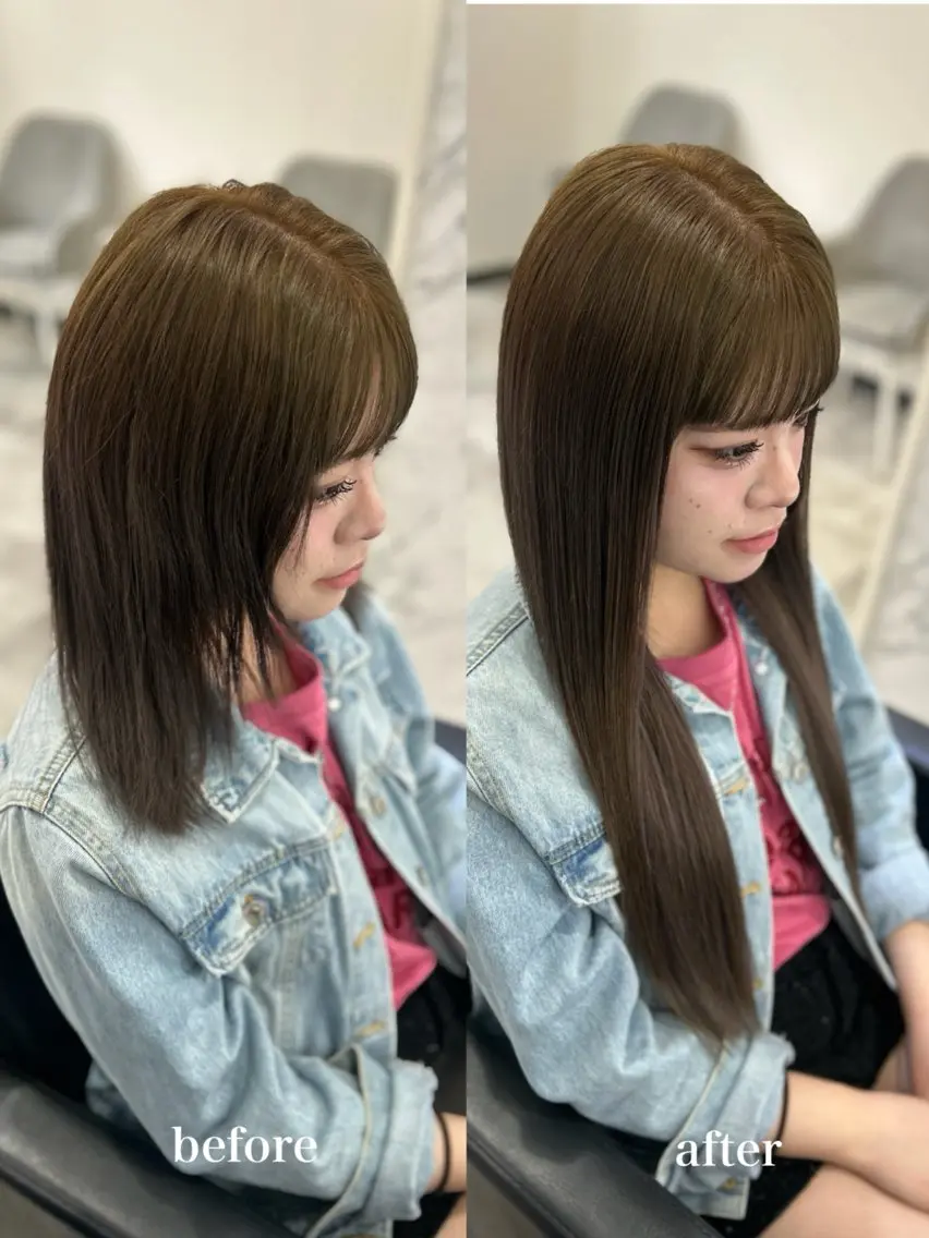 ロング 🩵ララモアナ nazu🩵のヘアスタイル