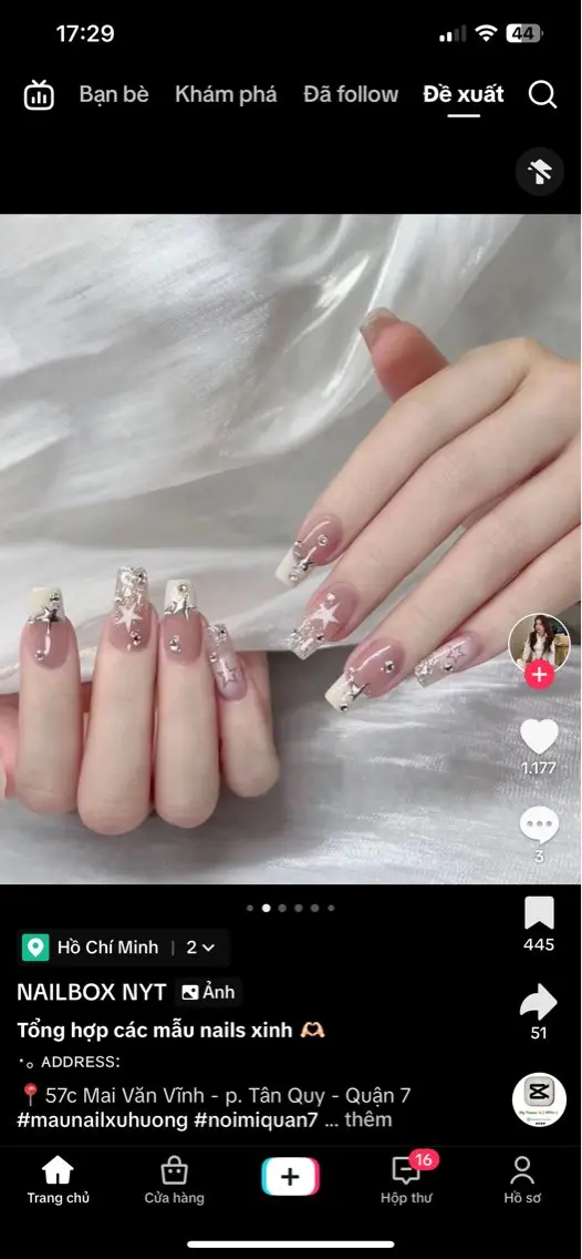 ネイル ロングネイル マグネットネイル リボン 夏ネイル スーパーロングネイル Hani Nail XUKAのネイルデザイン