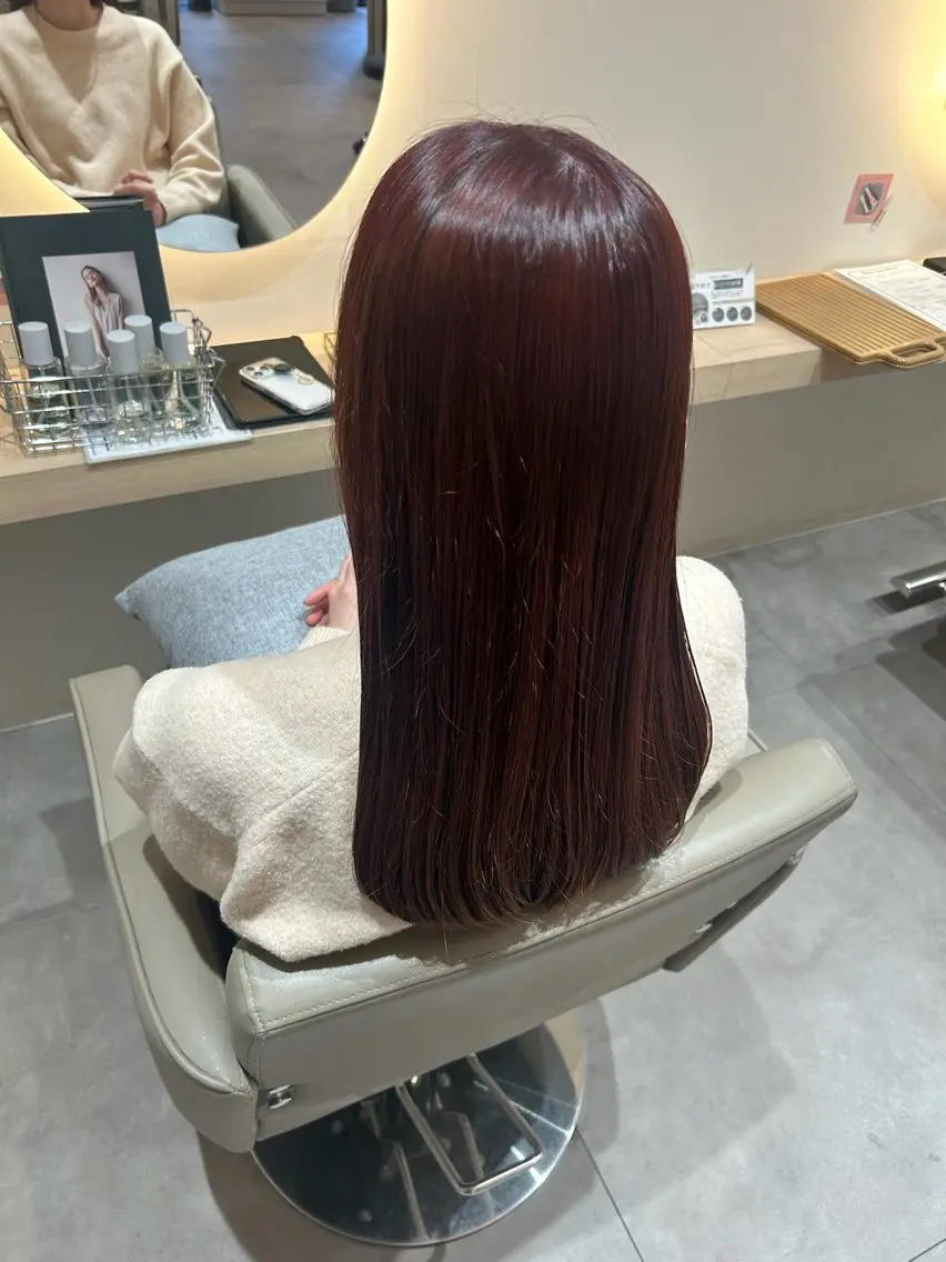 ロング ヘアカラー トリートメント aiko🥣🧚🏻 【blanc】のヘアスタイル