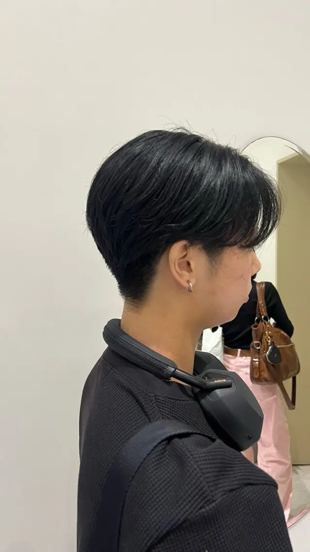 メンズ カット mona🩵透明感 カラー/ヘアセットのヘアスタイル
