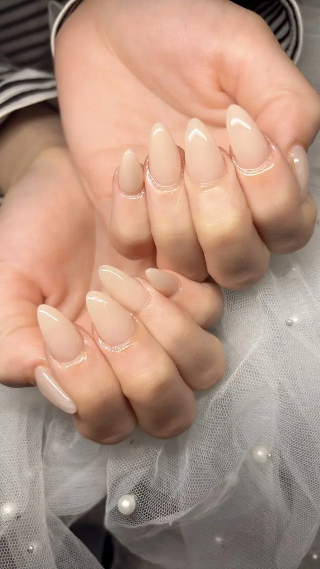 ネイル ワンカラーネイル シンプルネイル ハンドネイル happiness nailのネイルデザイン
