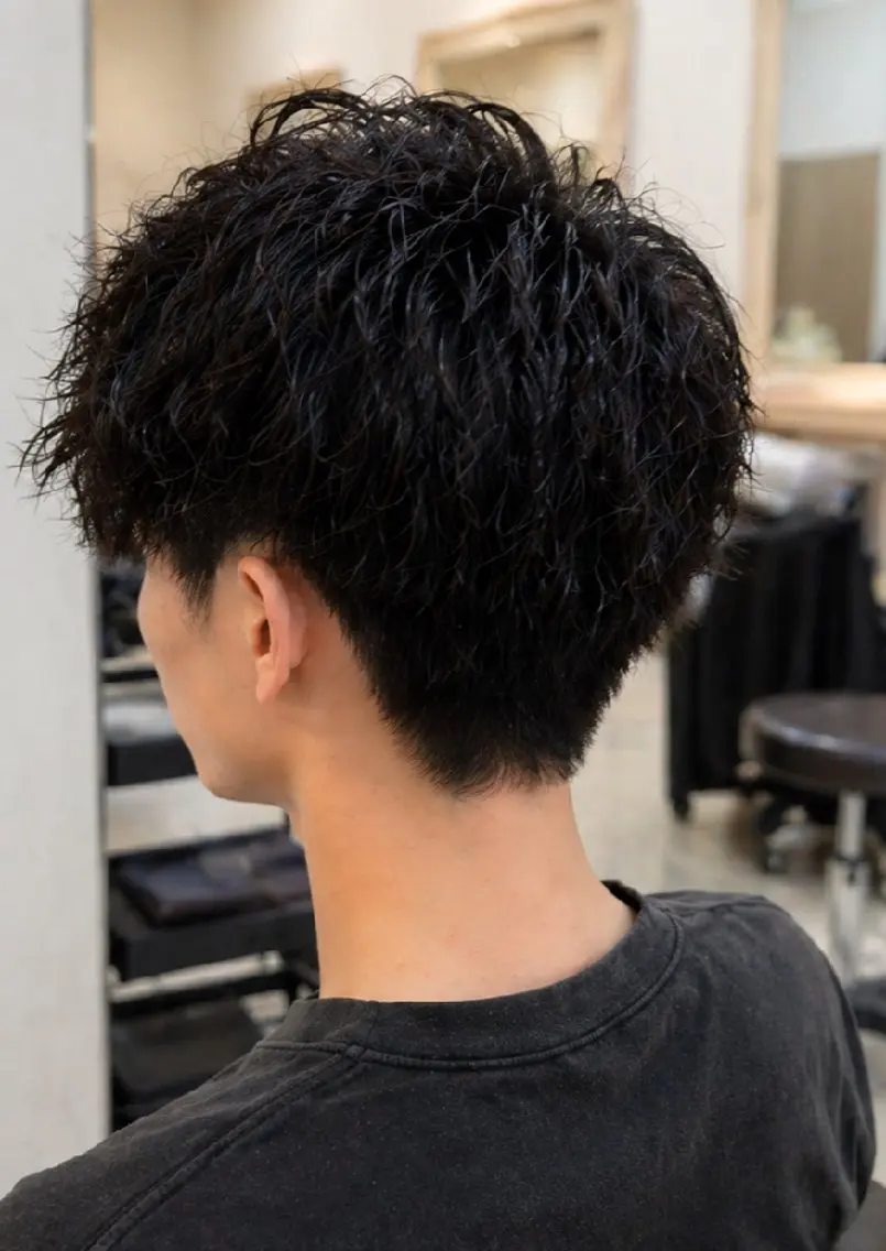ショート カット パーマ メンズパーマ/カラー /カット/樋口捷✂️のヘアスタイル
