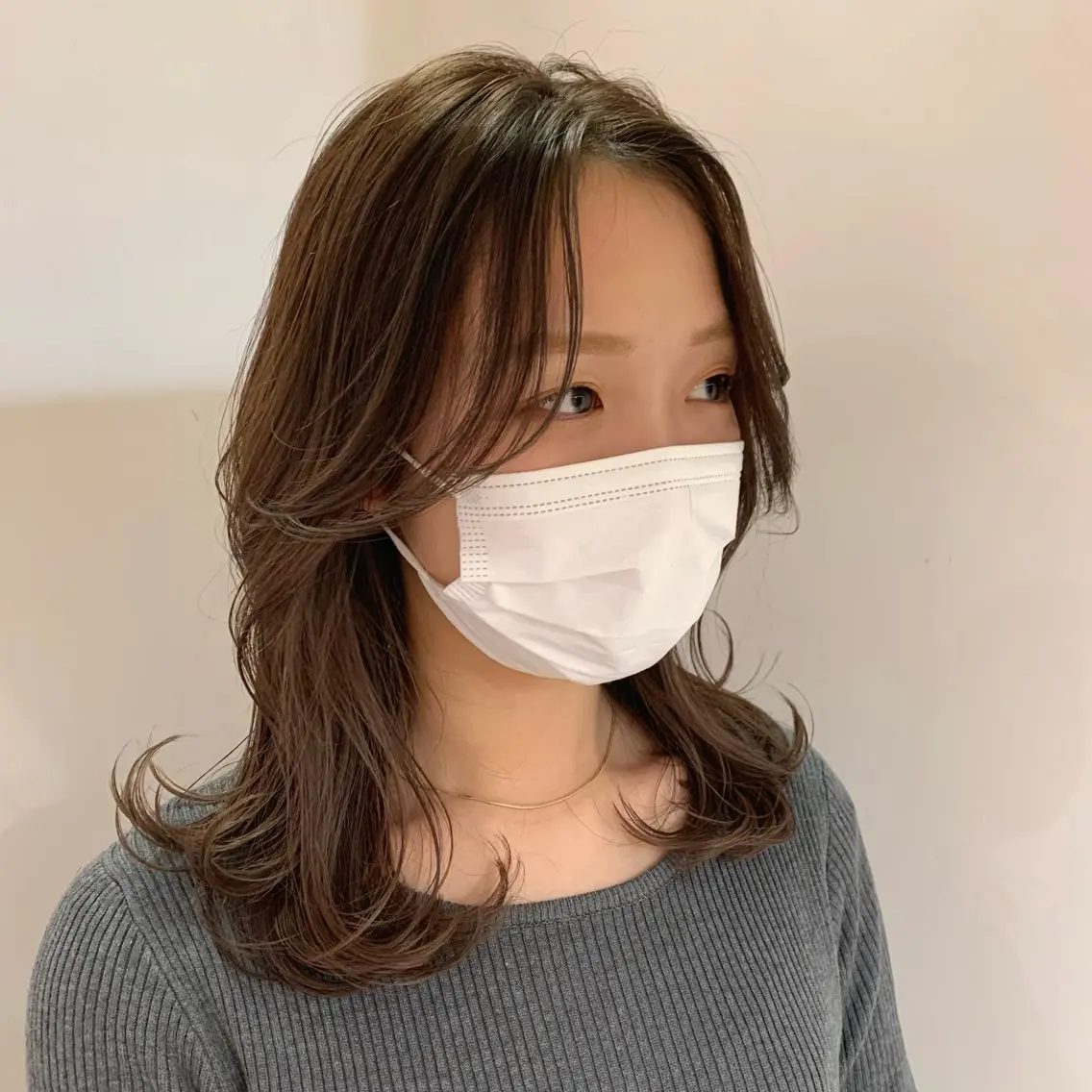 セミロング Viot 銀座 樋口 桃佳のヘアスタイル