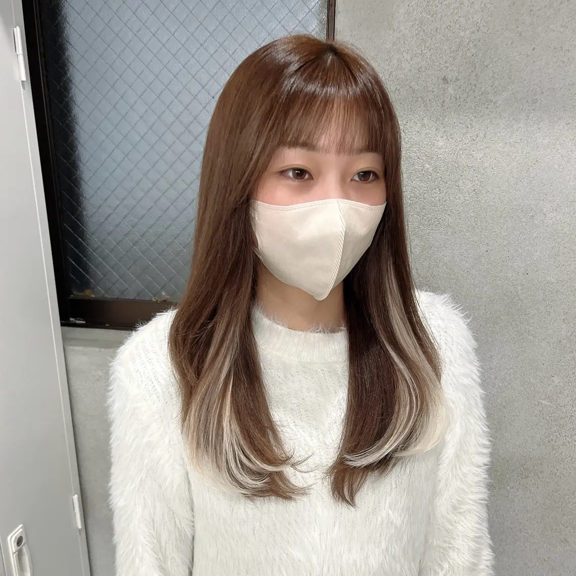 ロング レイヤーカット エクステ りおな/髪質改善/ カラー /平尾のヘアスタイル