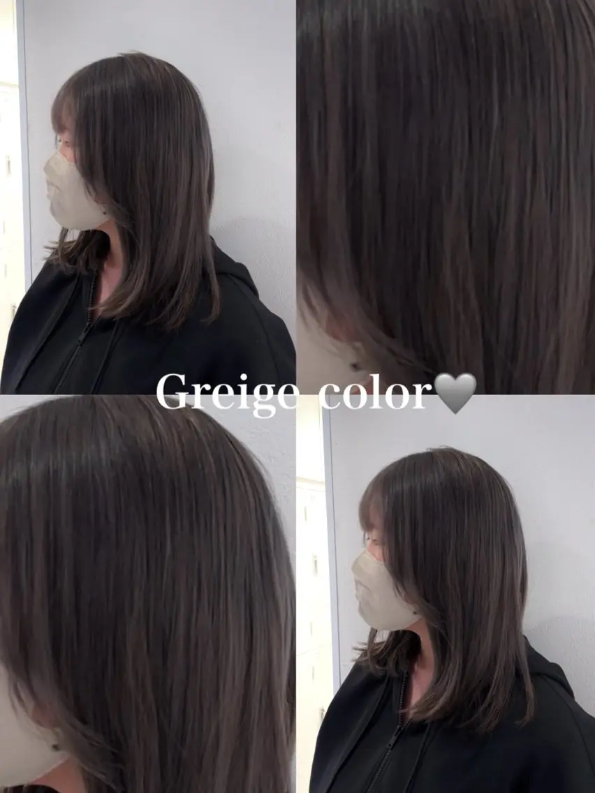 セミロング カット ヘアカラー 🎀暖色color/ トップスタイリストのヘアスタイル