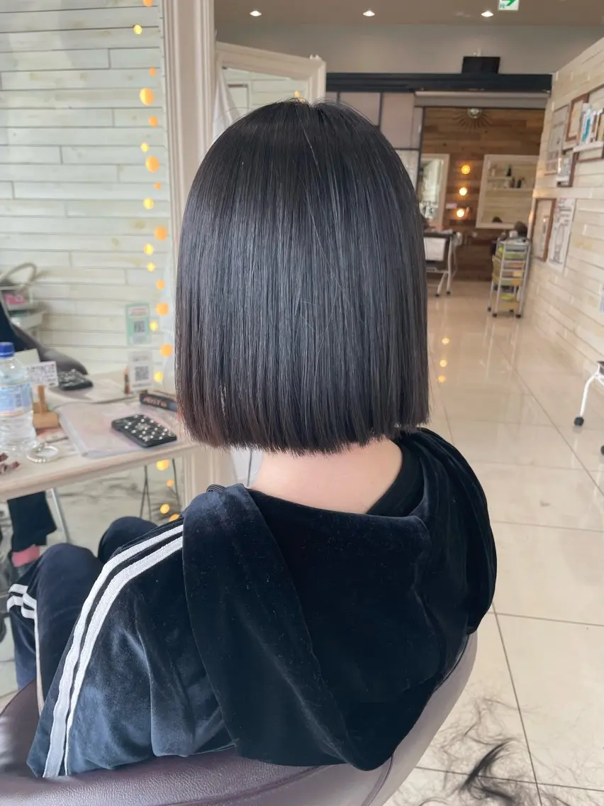 【期間限定❤️‍🔥】前髪ポイント縮毛矯正の写真