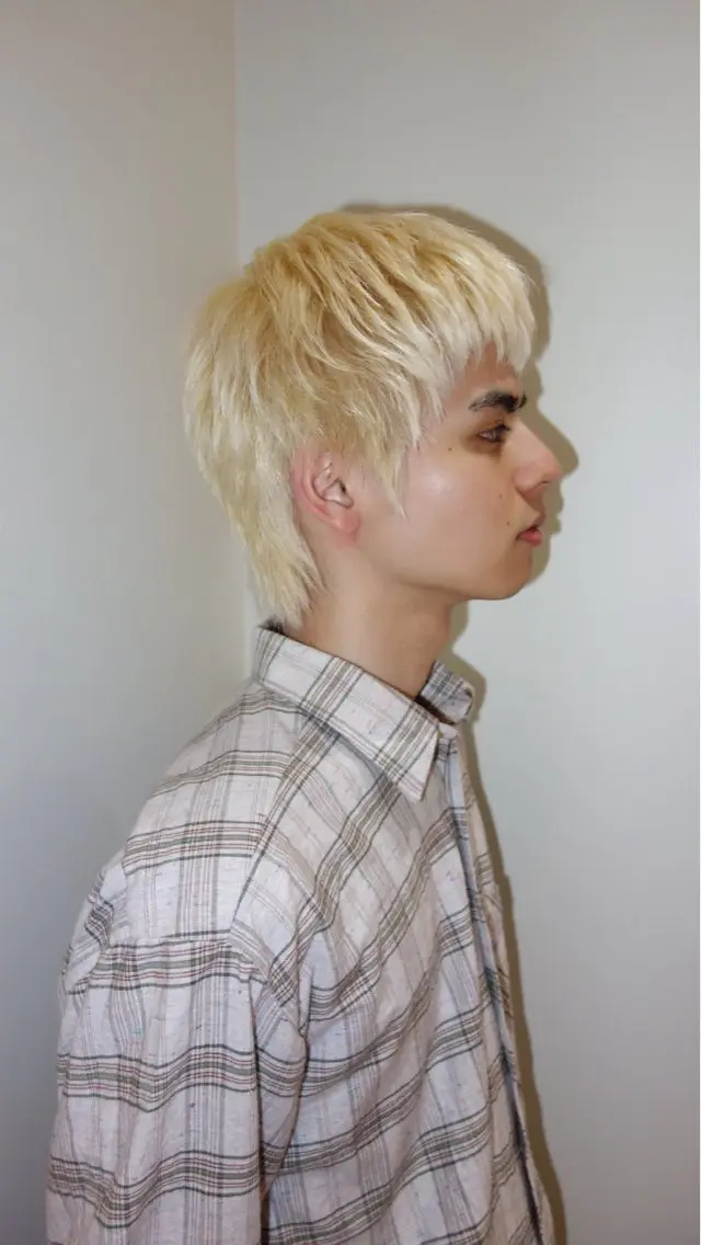 ショート HEIMER ミカド　サトル△のヘアスタイル