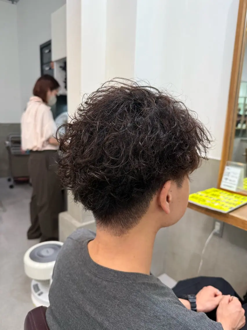 メンズカット➕ツイストスパイラル➕トリートメントの写真