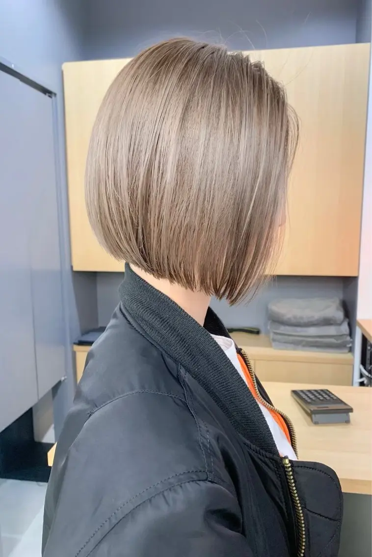 ショート カラー カット ヘアカラー トリートメント ボブ/レイヤー/パー マ/立川/KOKIのヘアスタイル