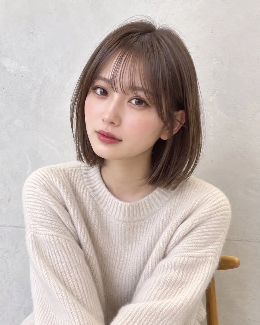 ショート カラー カット ヘアカラー トリートメント 新宿/モテ🤍 トレンドヘア/ワカナのヘアスタイル