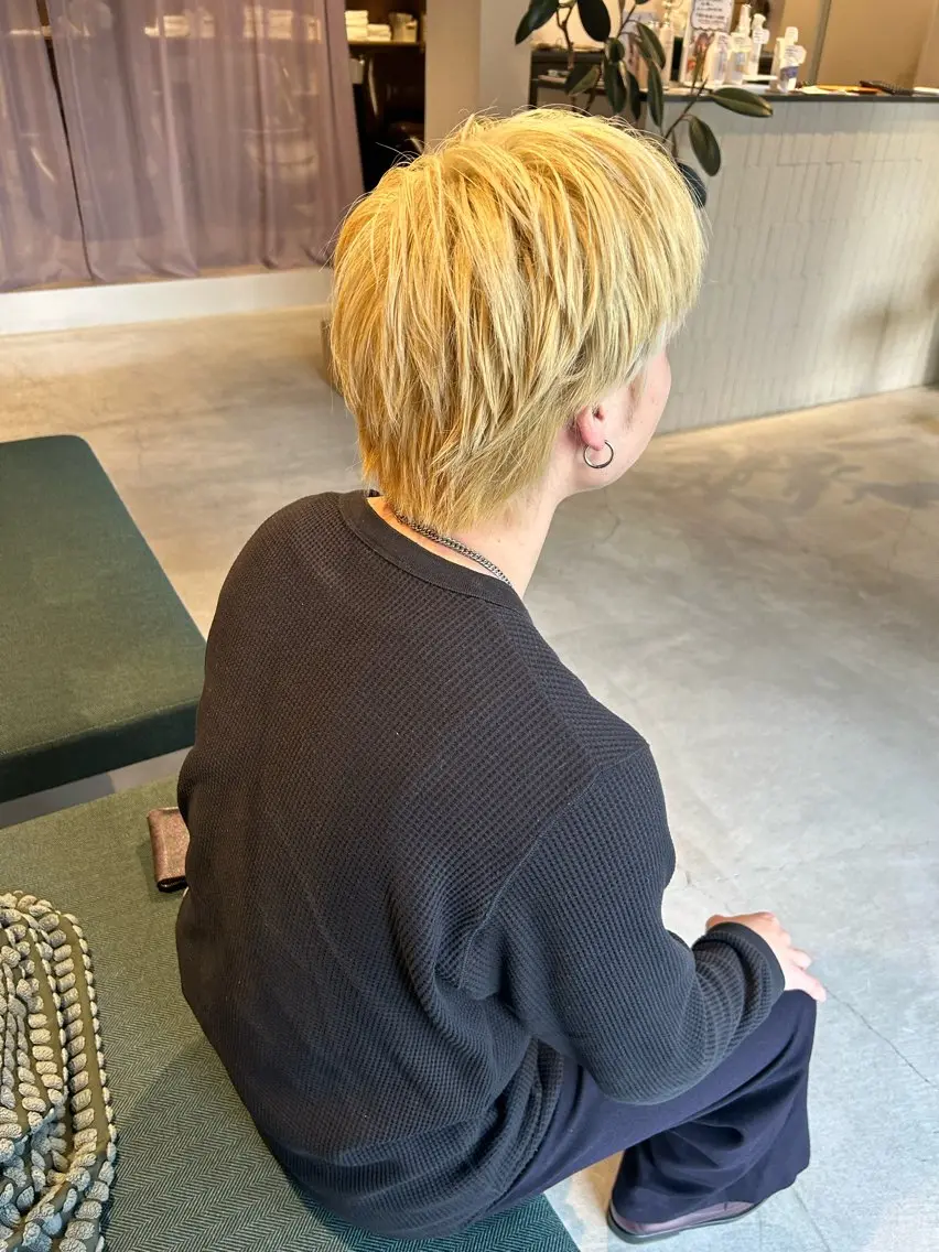 ダブルカラー➕トリートメントの写真
