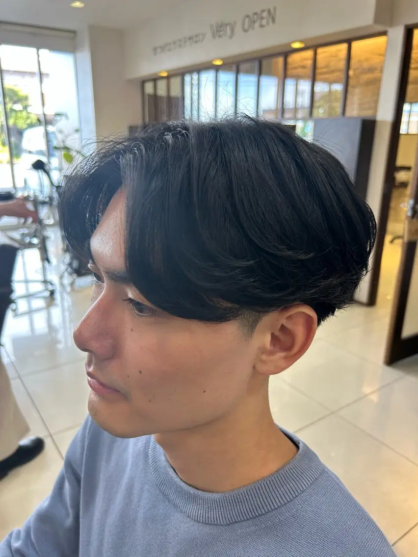 【学生・新規◎】メンズカット+ニュアンスパーマの写真