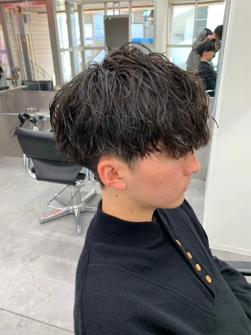 パーマ メンズ カット パーマ パーマ支持率No.1 ❤️🔥安成弾のヘアスタイル