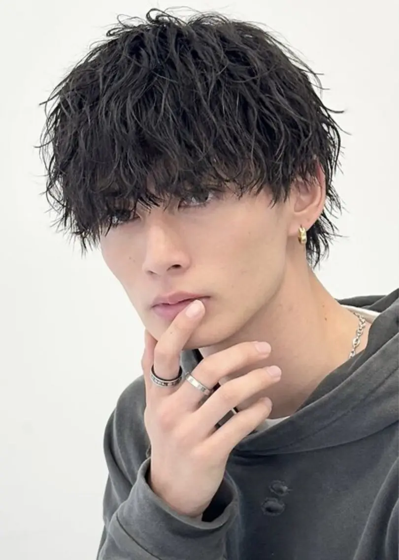 新規U24限定🫧ྀིmen'sカット+シャドウパーマ🫧ྀིの写真