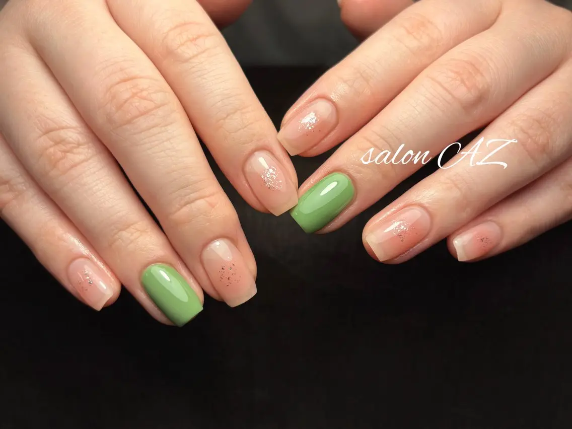 ネイル アートネイル 長さ出し フットネイル フレンチネイル ジェルネイル salon AZのネイルデザイン