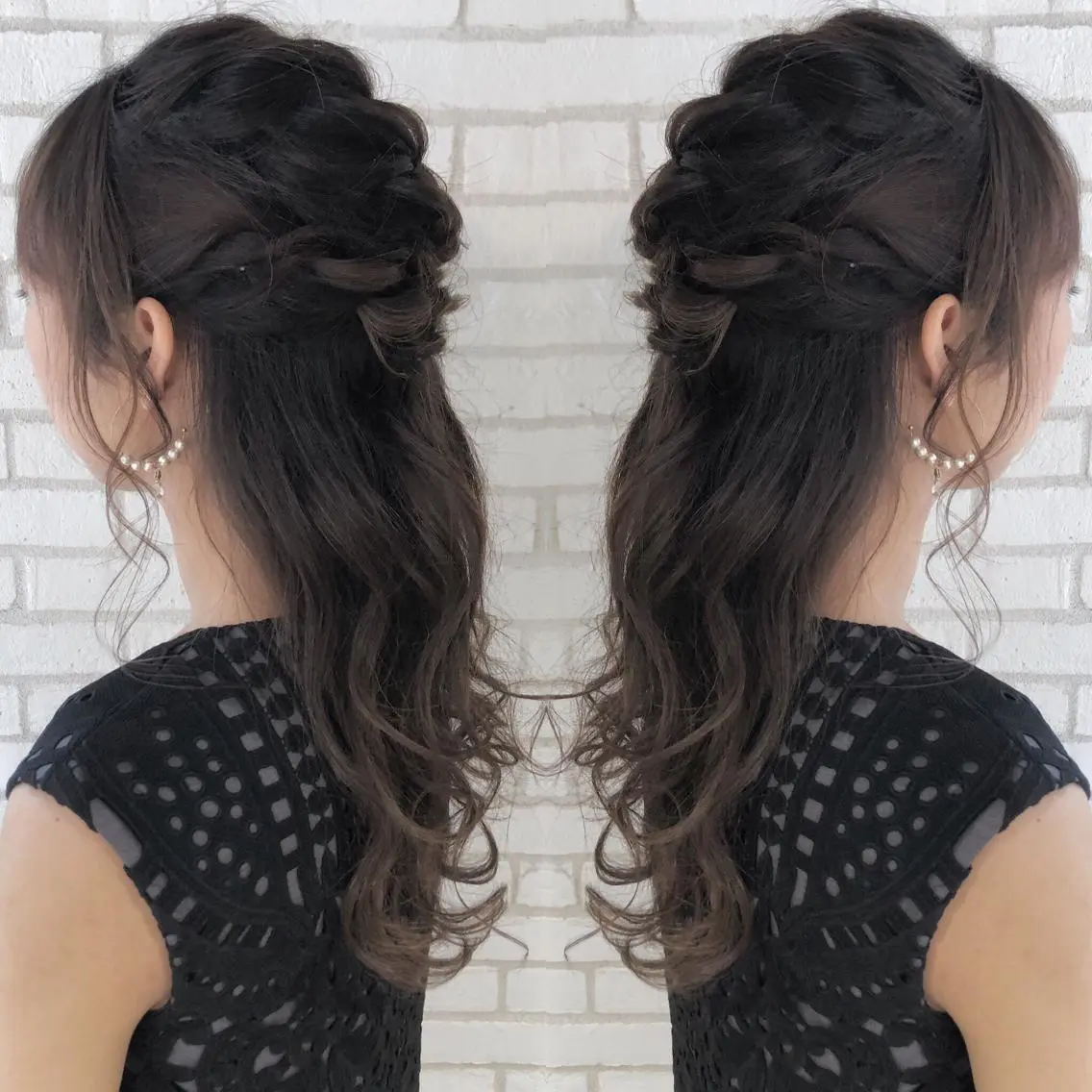 ロング ヘアアレンジ 小島 侑衣のヘアスタイル