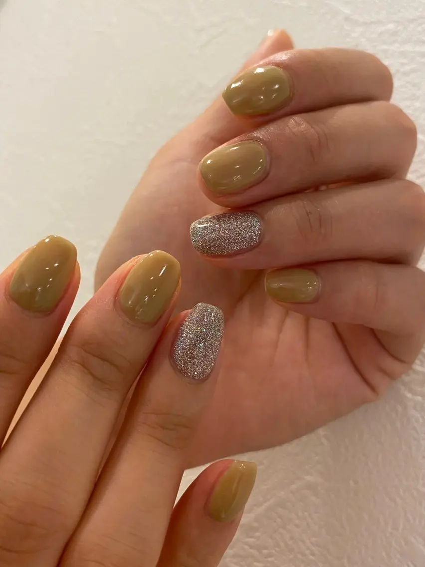 ネイル ラメ(グリッター) ハンドネイル Ann nailのネイルデザイン