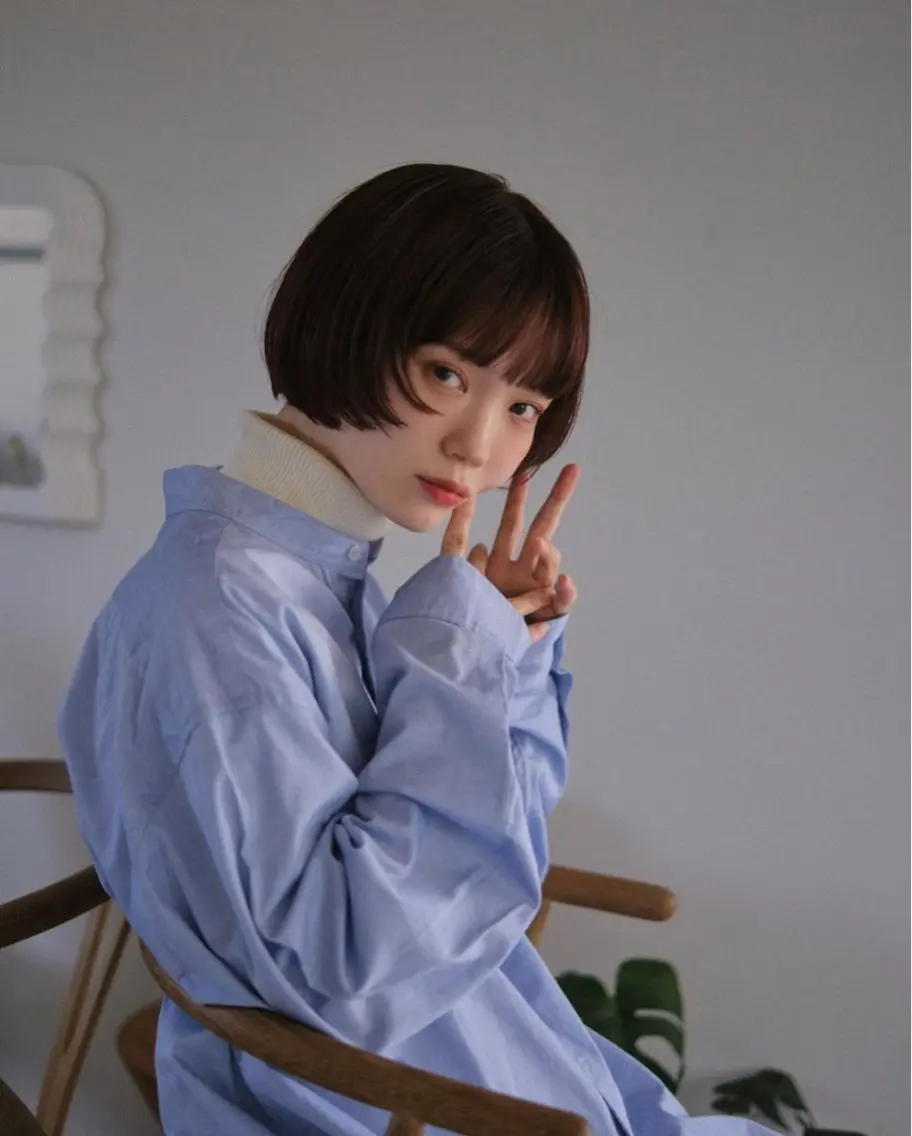 ショート ヘアカラー トリートメント uhiyama shotarouのヘアスタイル